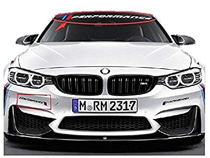 PERFORMANCE Car sticker for BMW 앞 유리 스티커 데칼 [병행 수입품]