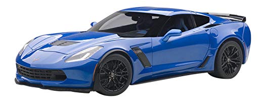 AUTOart 1/18 시보레 코르벳 (C7) Z06 (블루) 완제품