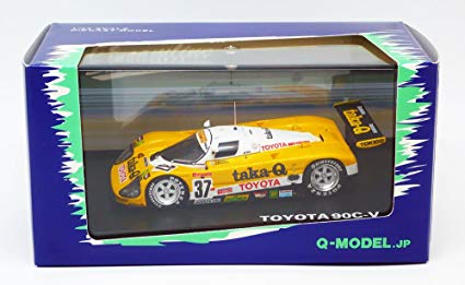 Q-MODEL 43 TOYOTA 90C-V No37 1990 LM 완제품