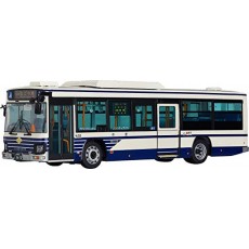 43 이스즈 엘가 나고야시 교통국 시영 버스 일반 계통 1/43 스케일 ABS & 다이캬스 제 도장이 끝난 완성품 미니 카