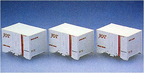 TOMIX N 게이지 UR18A-10000 냉장 컨테이너 3 개 日本石油輸送 3119 철도 용품