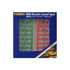 TOMIX N 게이지 자전거 2 8 개 세트 3582 철도 용품