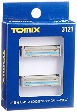TOMIX N 게이지 UM12A-5000 컨테이너 그레이 2 개들이 3121 철도 용품