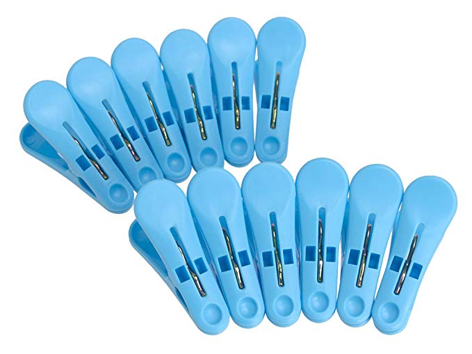 다이어 코퍼레이션 맞는 핀치 블루 58 × 20 × 36mm 손가락에 힘이 들어가기 쉬운 기능성 핀치 (집게) 12 개들이