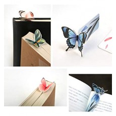 (moin moin) 책갈피 북마크 북 마커 메시지 카드 책에 멈춰있는 것! 나비 나비 입체 3D 꽃 화려한 본체 + 봉투 14 종 세트