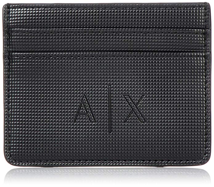 A | X 로고 카드 케이스 MAN 'S CREDIT CARD HOLDER NERO