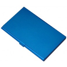 알루미늄 카드 케이스 슬림 블루