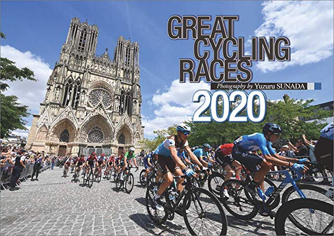 제이 스포츠 GREAT CYCLING RACES 2020 년 달력 벽걸이 CL-600