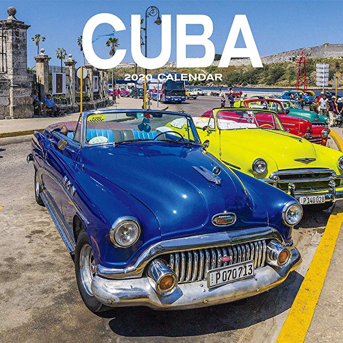 트라이 엑스 CUBA (쿠바) 2020 년 달력 CL-513 벽걸이 풍경