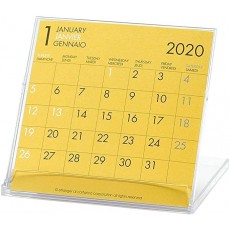 에토 란 제디 코스타리카 2020 년 달력 바탕 화면 CD 크기 후쯔라 옐로우 CLS-CD-04 옐로우
