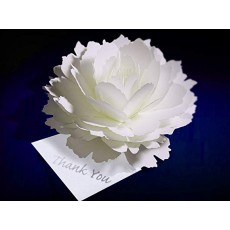 <모란> 꽃처럼 여는 꽃 땡큐 카드 for 생일 (생일) · 웨딩 · 애니버서리