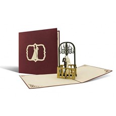 Diese Klappkarten (디젤 · 쓰레기 카르테 프로그램) 3D 팝업 메시지 카드 Hochzeitspavillon (L04) 3710039