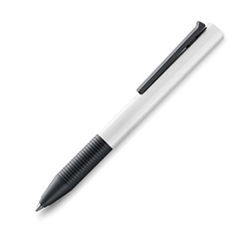 LAMY 라미 볼펜 수성 억센 플라스틱 화이트 L337WHT 정식 수입품 플라스틱 화이트