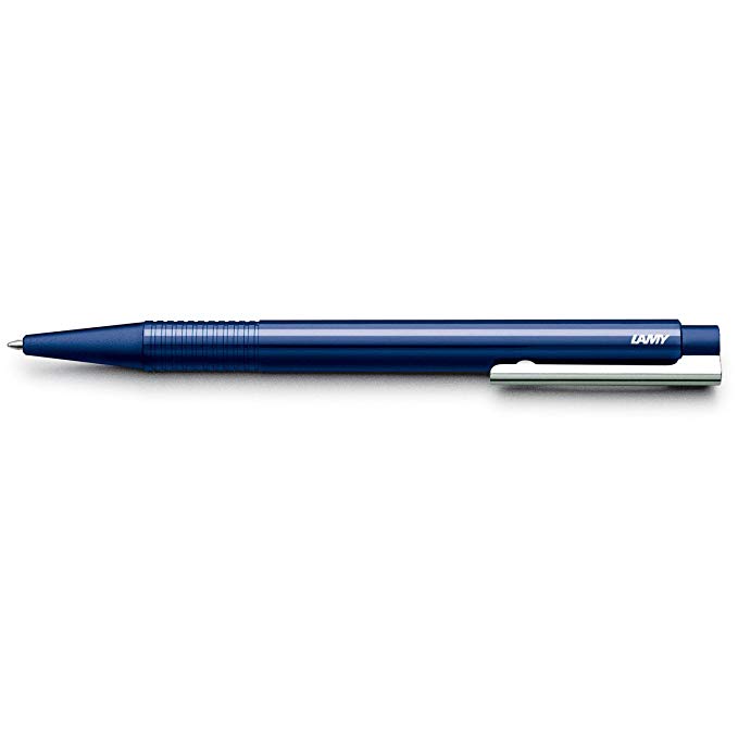 LAMY 라미 볼펜 유성 로고 플라스틱 블루 L204M-BL 정식 수입품 블루