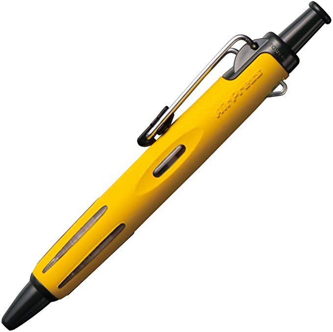 연필 가압식 유성 볼펜 에어 보도 0.7 옐로우 BC-AP52 [축 색상] 옐로우