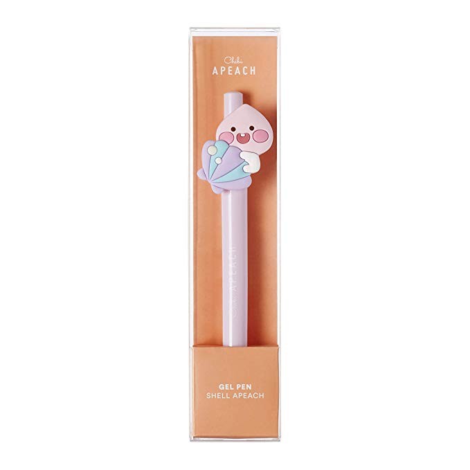 [공식] 카카오 친구 - 일본 판 꼬마 아삐찌 제루뻰 KAKAO FRIENS - JAPAN EDITION Chibi Apeach Gel Pen (쉘 아 피치) 쉘