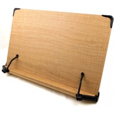 나무 북 스탠드 대형 크기 47cm × 30cm 5 단계 조절 독서 대 독서대 (수입품) S50