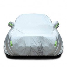자동차 커버 자동차 바디 커버 차체 보호 자외선 차단 방수 차 덮개 일반 형광 반사 스트립 함께 (500 * 190 * 150cm)