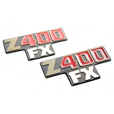 [347] Z400FX E4B 사이드 커버 엠블럼 완전 복각 품 FX-E4B01 FX-E4B01