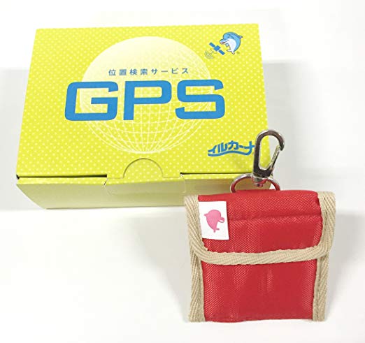 GPS 이루카나 빨간색 케이스 포함 GPS 발신기 IR200G (R)