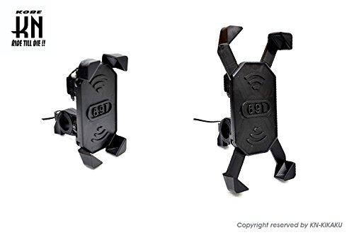 쿠로스카부 그롬 스마트 폰 홀더 휴대폰 충전 오토바이 오토바이 스쿠터 오토바이 용 휴대폰 홀더