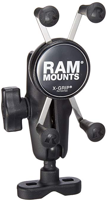 RAM MOUNTS (램 마운트) 마운트 세트 X 그립 & U 자형 클램프 스마트 폰용 줄로 연결되어있는 블랙 RAM-B-149Z-UN7U