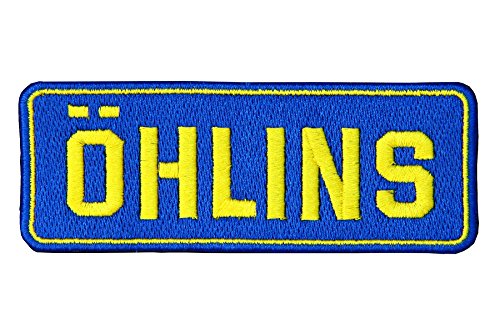 OHLINS (올리언즈) 레이싱 문장 OHLINS W110mm H40mm 0198-01