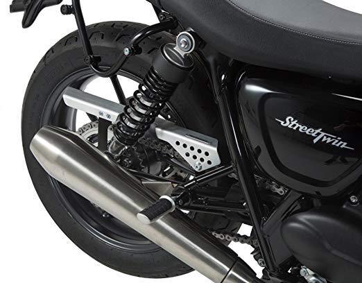 SW - MOTECH : 체인 가드 Black / Silver BonnevT120 / Street Twin / Thrux1200 | kts-11-667-10000