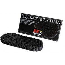EK (이케) QX 링 밀봉 체인 530SR-X2 블랙 & 블랙 110L [코킹 조인트] - 블랙 & 화이트