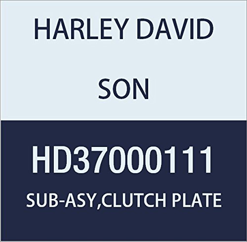 할리 데이비슨 (HARLEY DAVIDSON) SUB-ASY, CLUTCH PLATE HD37000111