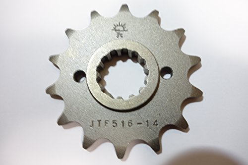 JT Sprockets 프론트 스프로킷 14T 제퍼 400 / χ 바리오스 Ⅱ ZXR250 ZZR250 GPX250R / Ⅱ FX400R GPZ400R ZX-4 