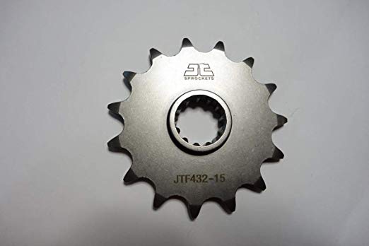 JT Sprockets 프론트 스프로킷 15T 제벨 250XC / GPS (96-08) DR250R DR250S DR-Z400 / S (-03) RM-Z250 R