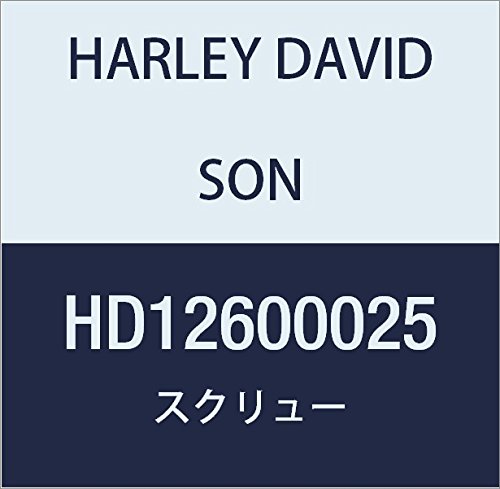 할리 데이비슨 (HARLEY DAVIDSON) SCREW, FLATHEAD, M3 HD12600025