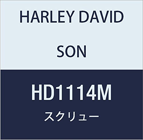 할리 데이비슨 (HARLEY DAVIDSON) SCREW, LOW SOCKET HEAD CAP, M6 X 20 HD1114M