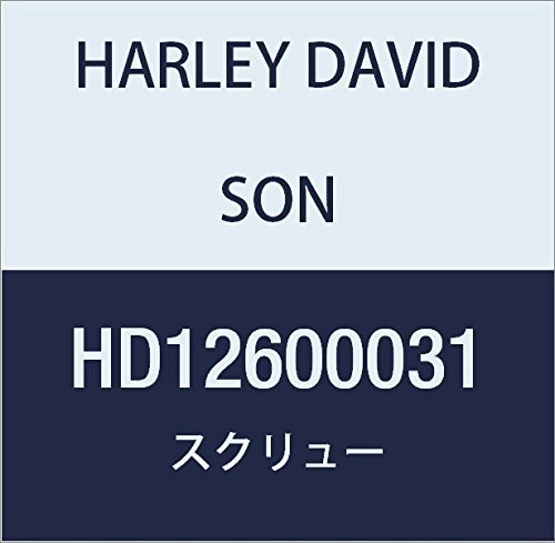 할리 데이비슨 (HARLEY DAVIDSON) SCREW, HEX SCKT CAP, BLK HD12600031