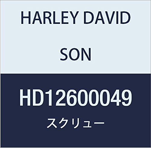 할리 데이비슨 (HARLEY DAVIDSON) SCREW, CAP, SEMS W / LOCKPATCH HD12600049