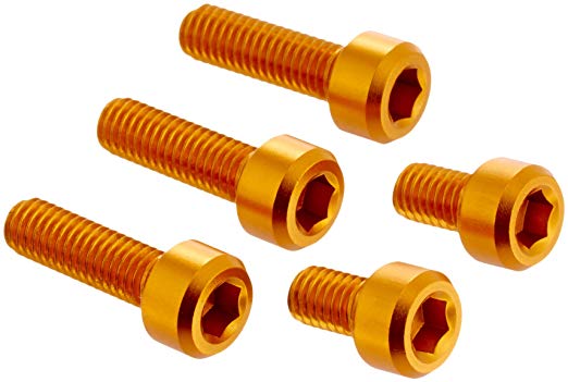 DURA-BOLT (듀 볼트) 탱크 캡 볼트 알루미늄 5 개 세트 골드 ZX-9R 00-01 / ZRX1200 / ZZR1200 / ZZR1400 06-08 DB