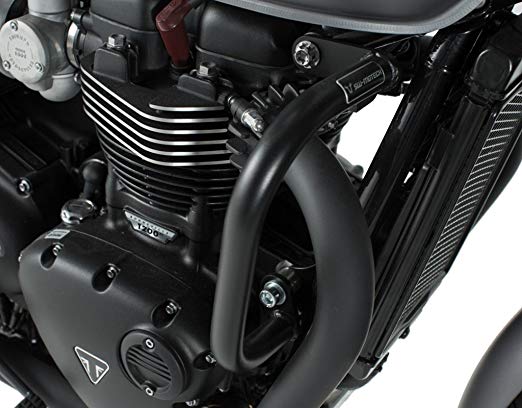 SW - MOTECH : 충돌 바 Black Bonneville T120 / StreetTwin / Thruxton 1200 | sbl-11-667-10000-b