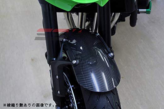 SSK 프런트 펜더 드라이 카본 사양 : 평직 윤기 있고 KAWASAKI Z900RS / CAFE CKA1104PG