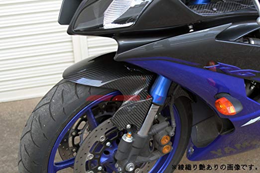 SSK 프런트 펜더 드라이 카본 능직 무광 YAMAHA (YZF-R6 2006-2016) CYA0401TM