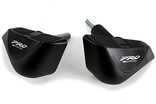 Puig 7706N CRASH PADS PRO [BLACK] YAMAHA YZF-R1 (15-) 푸치 슬라이더 패드 오토바이 오토바이 부품