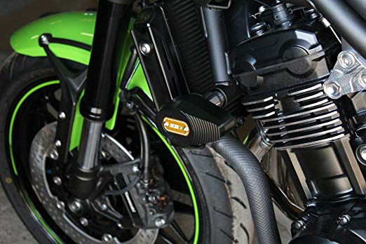 SSK 프레임 슬라이더 스테이 색상 : 블랙 끝단 플레이트 색상 : 티타늄 KAWASAKI Z900RS KAWASAKI Z900RS CAFE AFSKA01BKTM