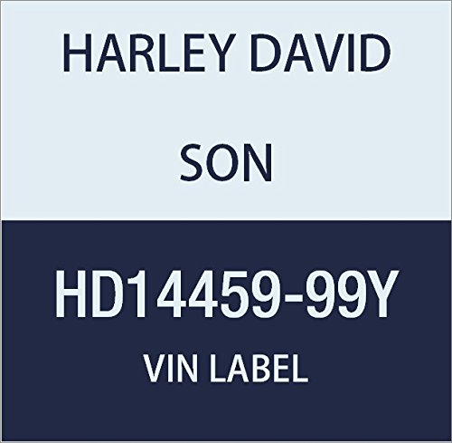할리 데이비슨 (HARLEY DAVIDSON) VIN LABEL, OVERLAY, JAPAN HD14459-99Y