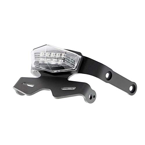 Evotech Performance KTM 690 Duke 펜더리스 (번호판 홀더) 키트 2012+ (Clear 리어 라이트) | prn010329-02 4589