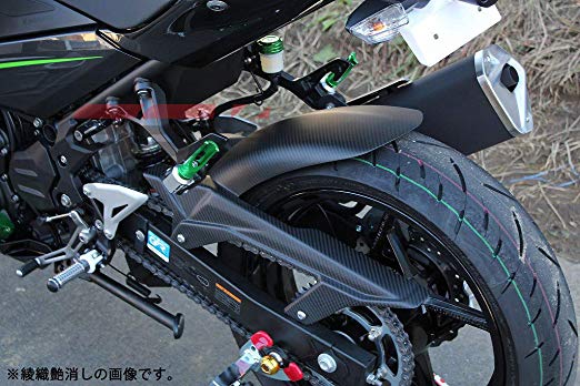 SSK 리어 펜더 롱 타입 드라이 카본 사양 : 서지 무광 KAWASAKI NINJA250 2018- KAWASAKI NINJA400 2018- CKA1202TM