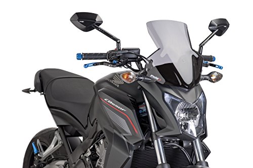 Puig 7010H NEW GENERATION [SMOKE] HONDA CB650F (14-15) 푸치 스크린 카울 오토바이 오토바이 부품 SMOKE