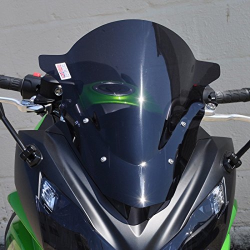 Skidmarx (스키드 마크) 윈드 스크린 더블 버블 타입 블랙 KAWASAKI (ER-6f 2012 -) (NINJA650 2012 -) (NINJA400 2