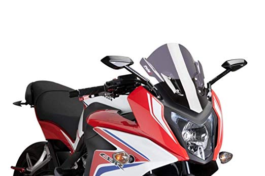 Puig 7003F RACING SCREEN [DARK SMOKE] HONDA CBR650F (14-19) 푸치 스크린 카울 DARK SMOKE