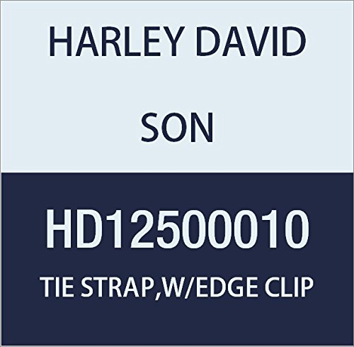 할리 데이비슨 (HARLEY DAVIDSON) TIE STRAP W / EDGE CLIP, SIDE MNT, LRG HD12500010