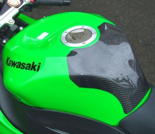 쿠 레바 우루 레이싱 (CLEVER WOLF Racing) 탱크 프로텍터 서지 CFRP / 카본 ZX-6R / RR (09-) 09ZX6-108-03